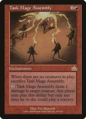 Task Mage Assembly card from Prophecy