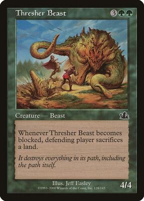 Thresher Beast card from Prophecy