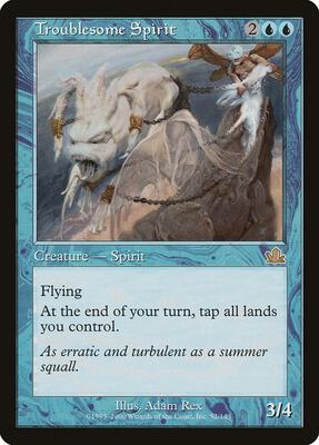 Troublesome Spirit card from Prophecy