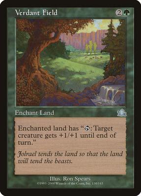 Verdant Field card from Prophecy