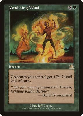 Vitalizing Wind card from Prophecy