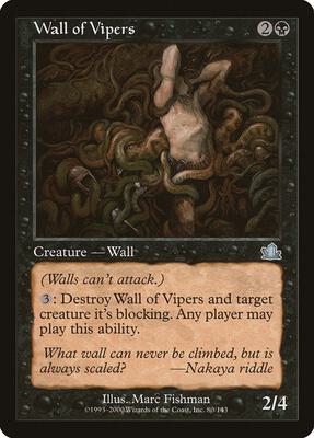 Wall of Vipers card from Prophecy