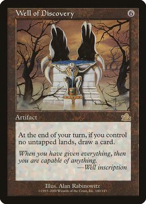 Well of Discovery card from Prophecy