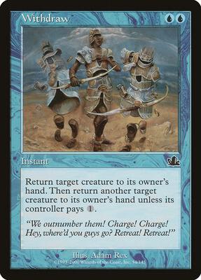 Withdraw card from Prophecy