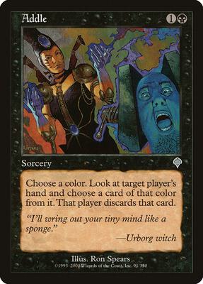 Addle card from Invasion