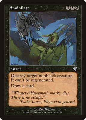 Annihilate card from Invasion