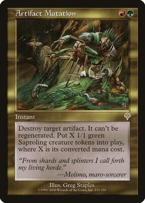 Artifact Mutation card from Invasion