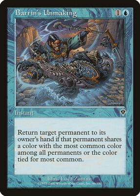 Barrin's Unmaking card from Invasion