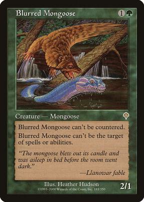 Blurred Mongoose card from Invasion