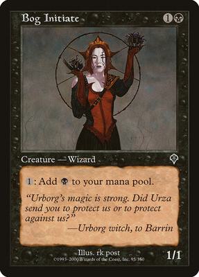 Bog Initiate card from Invasion