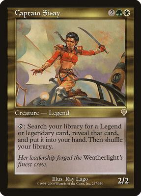 Captain Sisay card from Invasion
