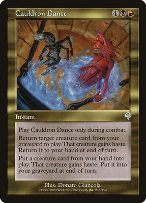 Cauldron Dance card from Invasion