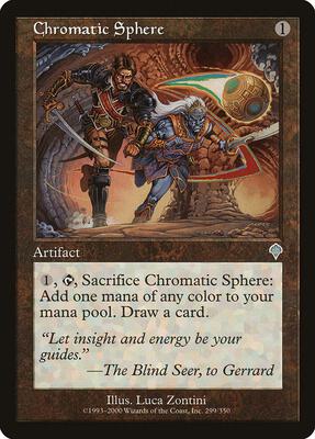 Chromatic Sphere card from Invasion