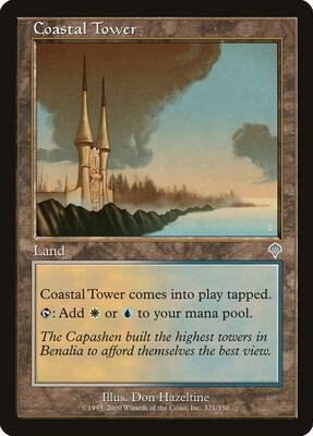 Coastal Tower card from Invasion