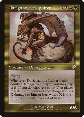 Darigaaz, the Igniter card from Invasion