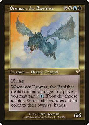 Dromar, the Banisher card from Invasion