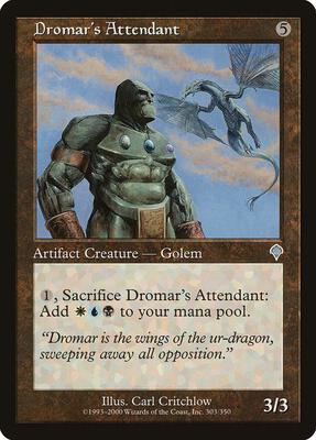 Dromar's Attendant card from Invasion