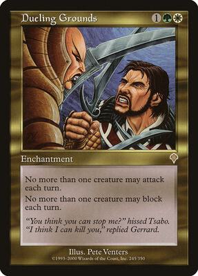 Dueling Grounds card from Invasion