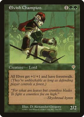 Elvish Champion card from Invasion