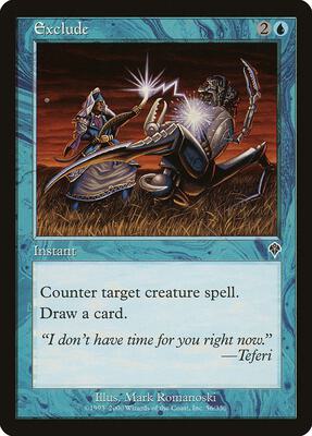 Exclude card from Invasion
