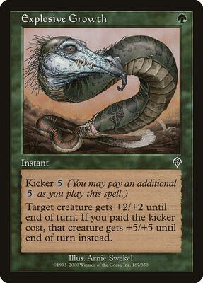 Explosive Growth card from Invasion