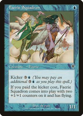 Faerie Squadron card from Invasion