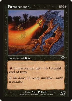 Firescreamer card from Invasion