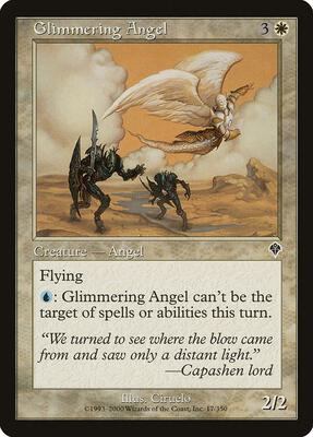 Glimmering Angel card from Invasion