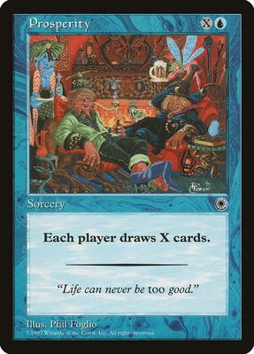 Prosperity card from Portal