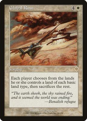 Global Ruin card from Invasion