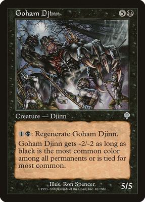Goham Djinn card from Invasion