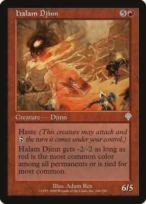 Halam Djinn card from Invasion