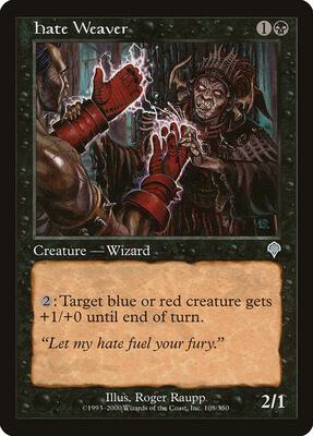 Hate Weaver card from Invasion