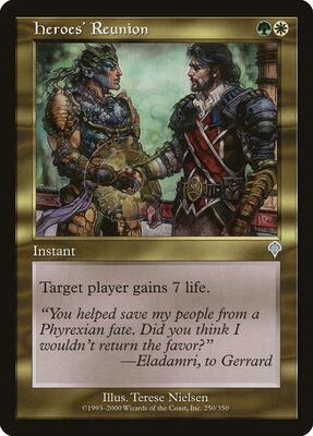 Heroes' Reunion card from Invasion