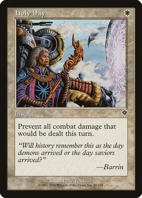 Holy Day card from Invasion
