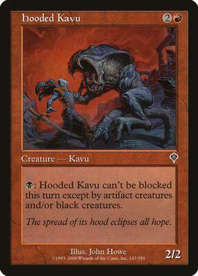Hooded Kavu card from Invasion