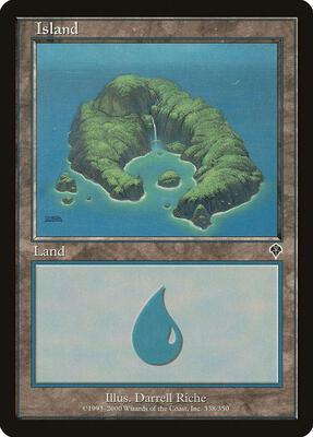 Island (338) card from Invasion