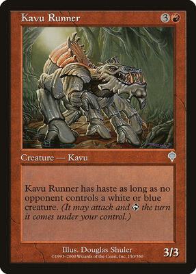 Kavu Runner card from Invasion