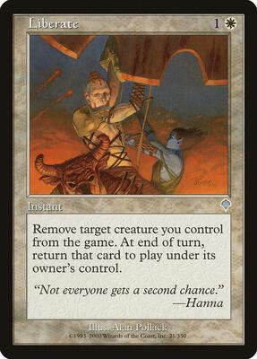 Liberate card from Invasion