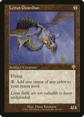 Lotus Guardian card from Invasion