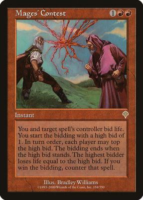 Mages' Contest card from Invasion