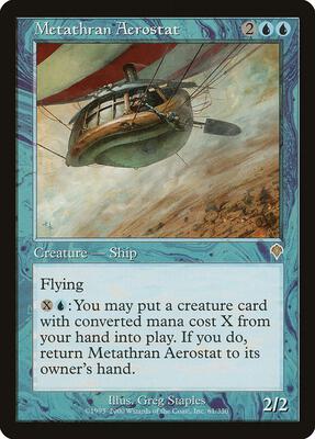 Metathran Aerostat card from Invasion