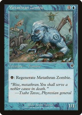 Metathran Zombie card from Invasion