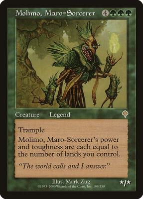 Molimo, Maro-Sorcerer card from Invasion