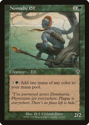Nomadic Elf card from Invasion