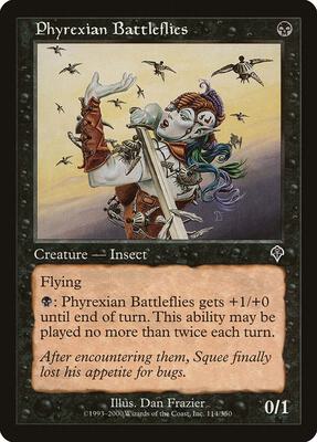 Phyrexian Battleflies card from Invasion