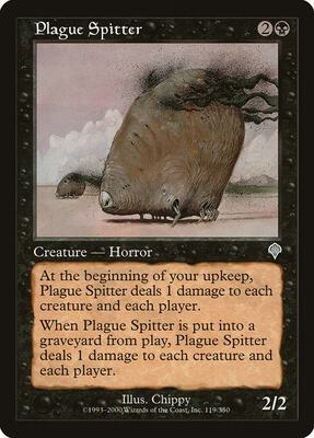 Plague Spitter card from Invasion