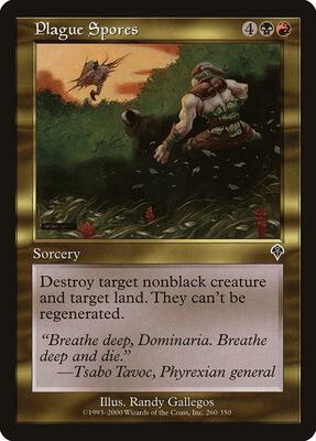 Plague Spores card from Invasion
