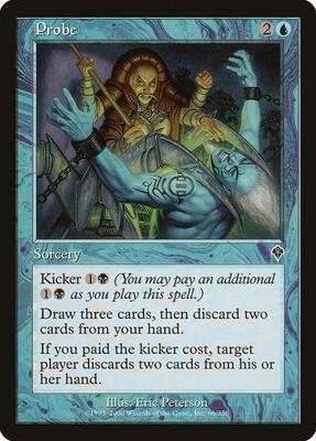Probe card from Invasion