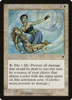 Protective Sphere card from Invasion